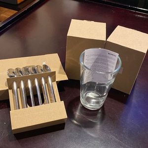 Nespresso View recipe glass and view spoon medium